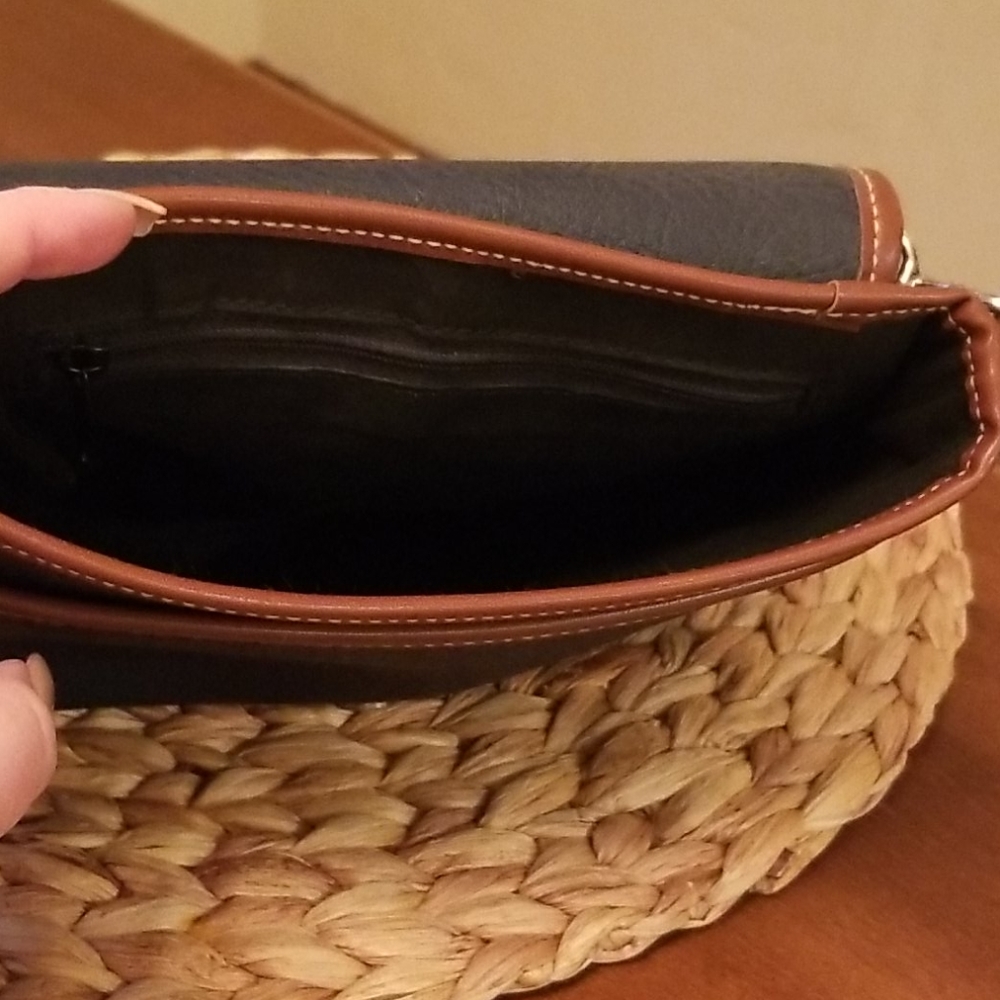 Esprit de Corp Vintage 90's small navy handbag - Picture 6 of 6